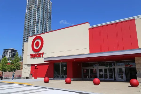 Target butik — Stockfoto