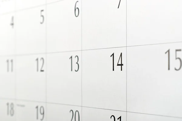 Macro calendar background — Stock Photo, Image