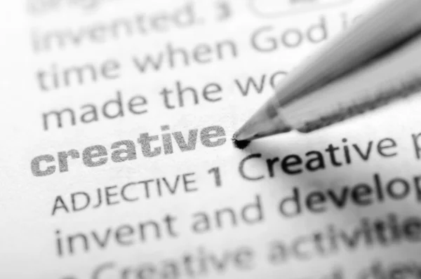 Creative - Dictionary Series — Stock Photo, Image