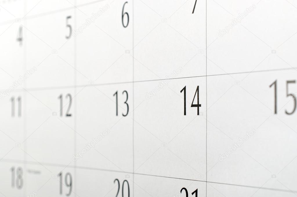 Macro calendar background