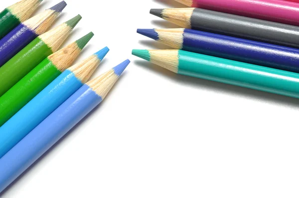 Colorful pen pattern — Stock Photo, Image