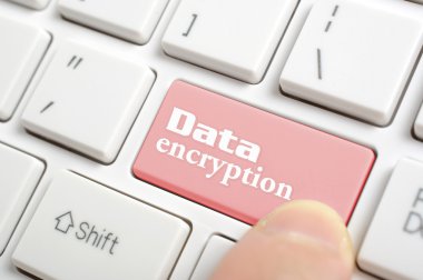 veri şifreleme anahtarı klavyedeki tuşuna basarak.