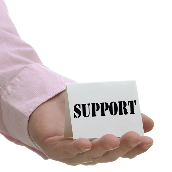 Support - Sign Series — Stock Photo, Image