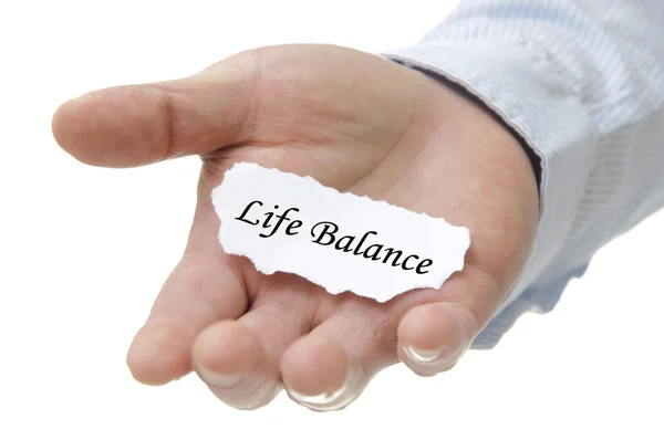 Life Balance - Note Series — Stock Photo, Image