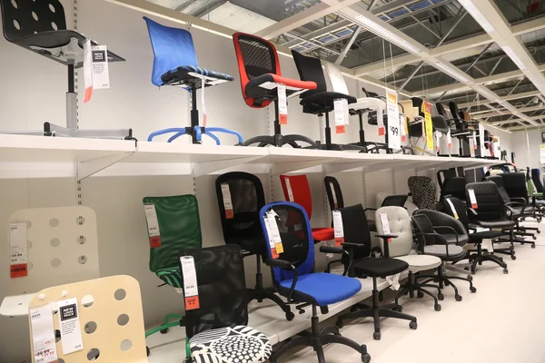 Pokaż pokój wewnątrz sklepu ikea — Zdjęcie stockowe