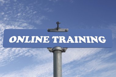 çevrimiçi eğitim yol levhası 