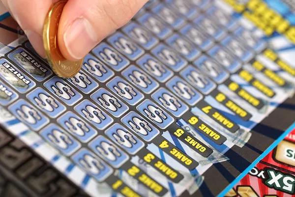 Scratch ticket — Stock Photo, Image