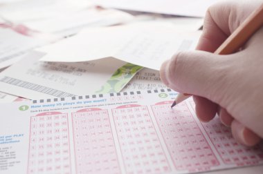 kişi sayı piyango bileti olarak işaretleme