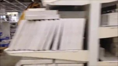 insanların alışveriş IKEA mağazası içinde hızlı hareket