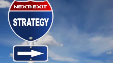 zaman sukut bulut geçmişi olan strateji yol levhası