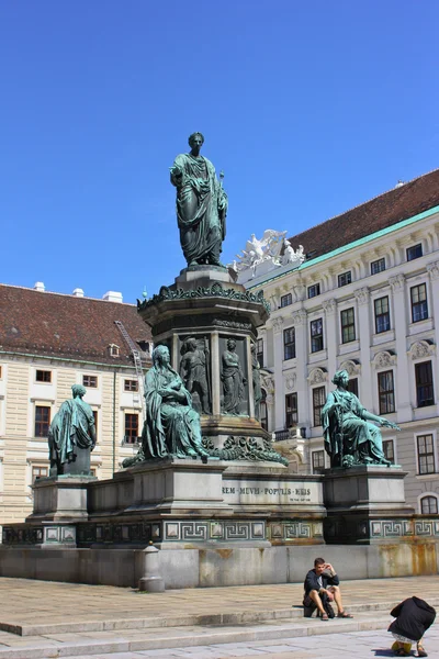 Hofburg-palasset i Wien – stockfoto