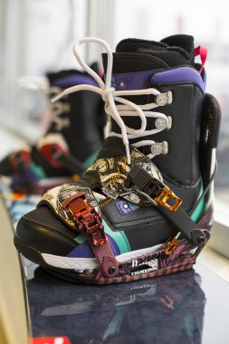 snowboard botları ile