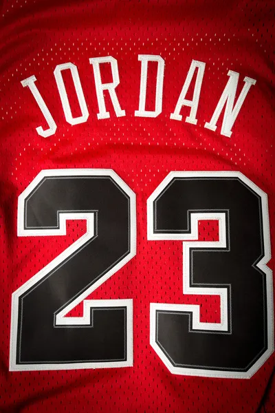 Michael Jordan jersey — Stock Photo, Image