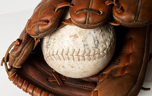 Honkbal handschoen — Stockfoto