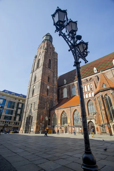 Stare budynki we Wrocławiu — Zdjęcie stockowe