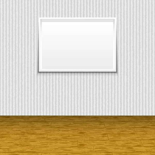 Cadre sur mur — Image vectorielle