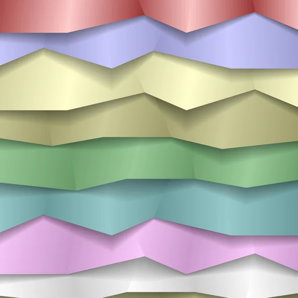 Folded Paper Background — Stockový vektor