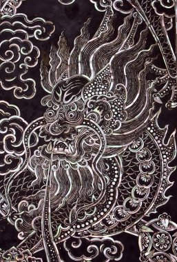 Çin tarzında geleneksel Thai sanatı