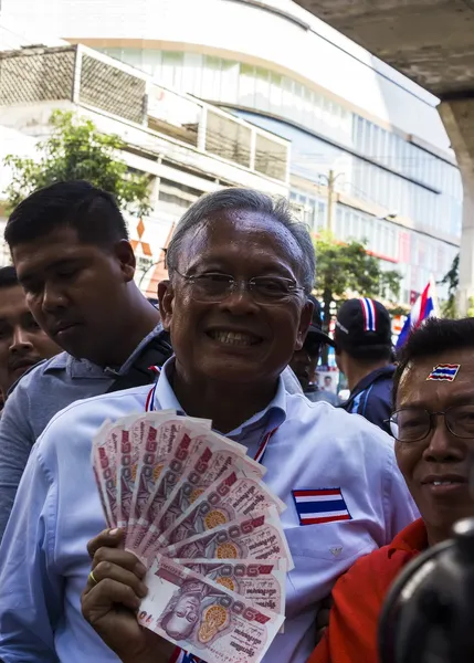 Bangkok, thailand - januari 30:pdrc leider suthep thaugsuban — Stockfoto