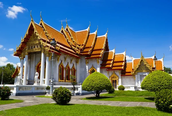 Templul Benchamabophit din Bangkok — Fotografie, imagine de stoc