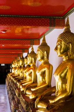 Buda görüntü heykel wat pho Tapınak