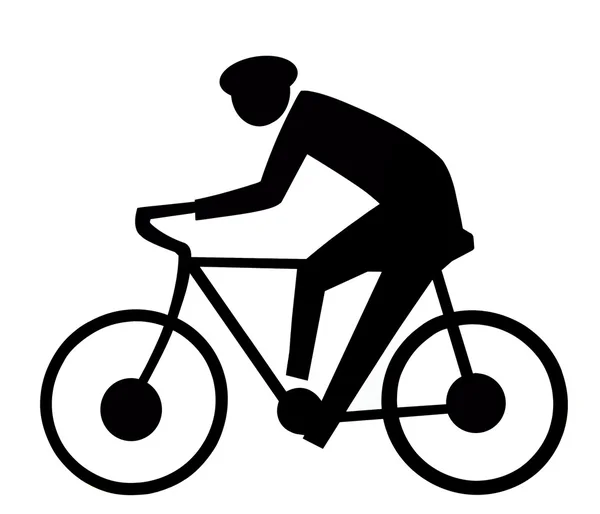 Bicycle sign — Stock Photo, Image