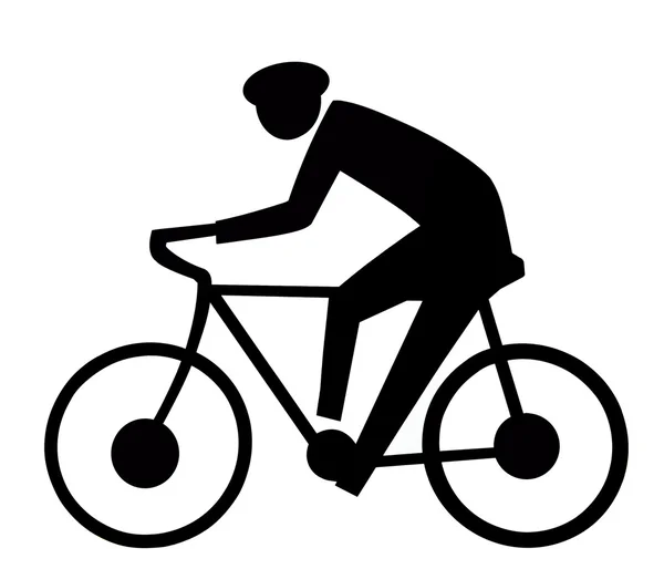 Fahrradschild — Stockfoto