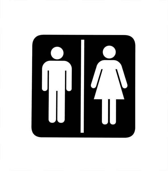 Woman and man sign — Stock Photo, Image