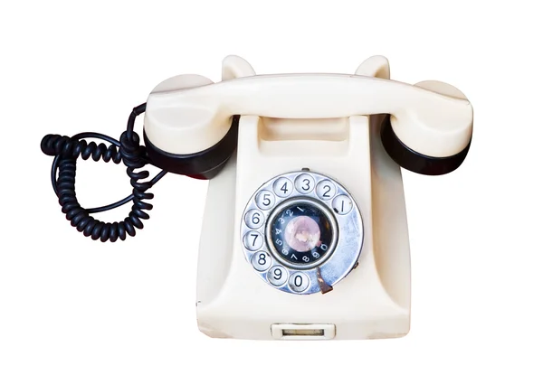 Teléfono antiguo con marcación rotatoria — Foto de Stock