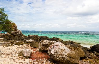 Görünüm yayai Beach Koh lan