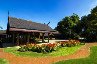Doi tung Sarayı'chiangrai güneşli gün ile