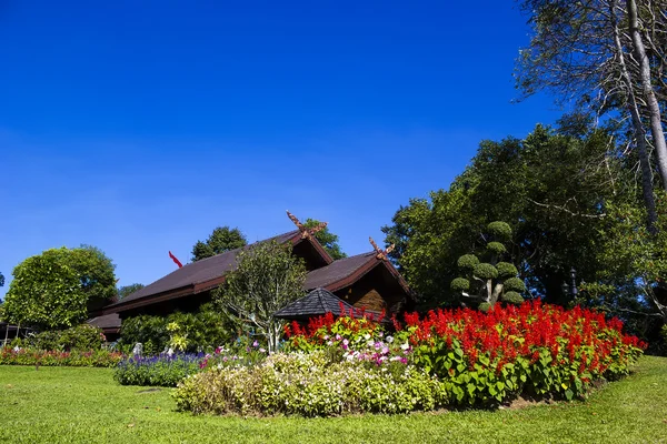 Palacio Doi Tung en Chiangrai, Tailandia —  Fotos de Stock
