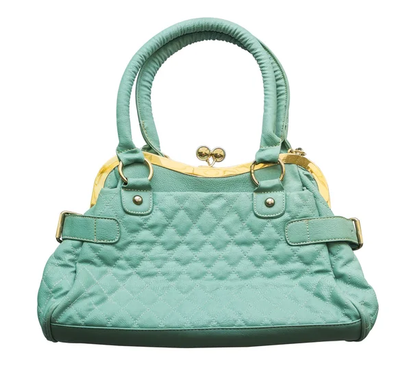 Green purse — Stock Photo, Image