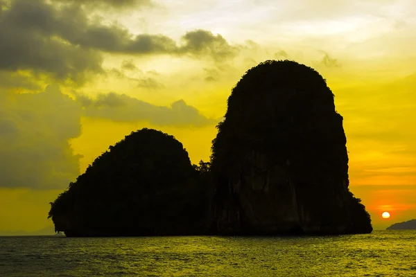 Закат на острове Хэппи — стоковое фото
