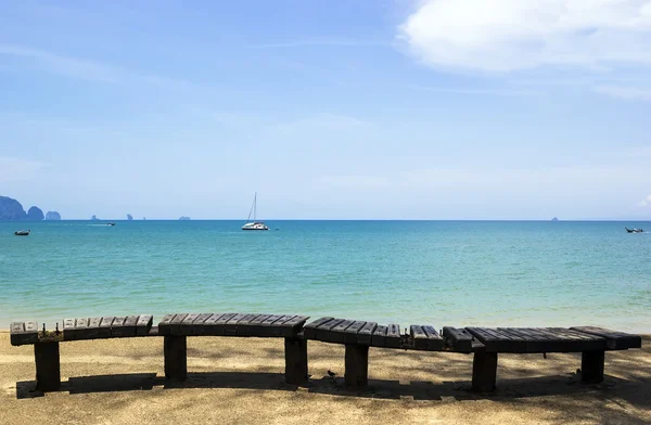 Пляж Ао Нанг в Краби — стоковое фото