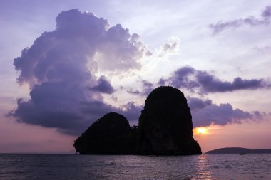 bulut ve sunset happy Island