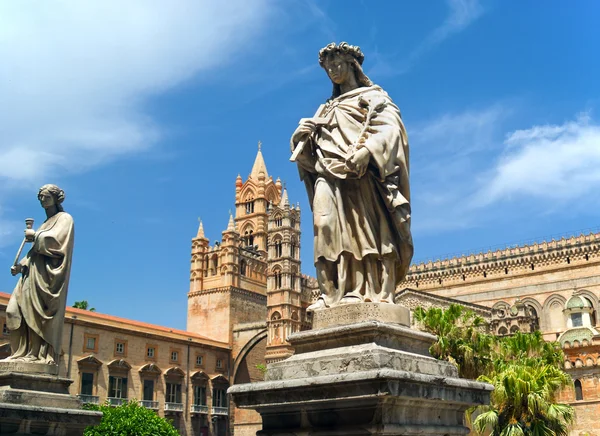 Kathedrale von Palermo lizenzfreie Stockfotos