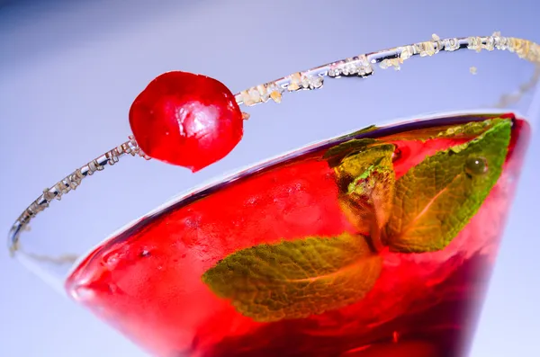 Red martini cocktail — Stock Photo, Image