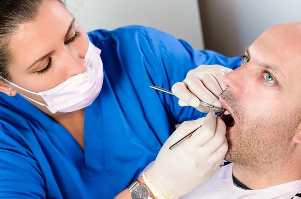 Dentista — Foto Stock