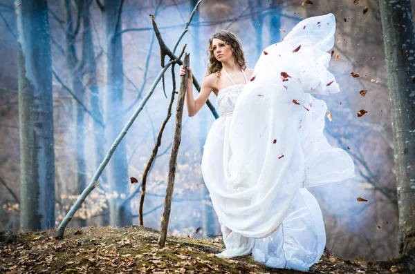 Goddess of nature — Stock Photo, Image