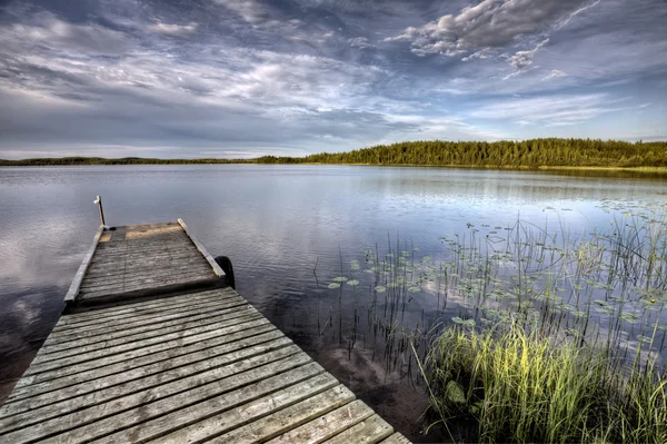 Northern Saskatchewan Lake — Stock Photo, Image