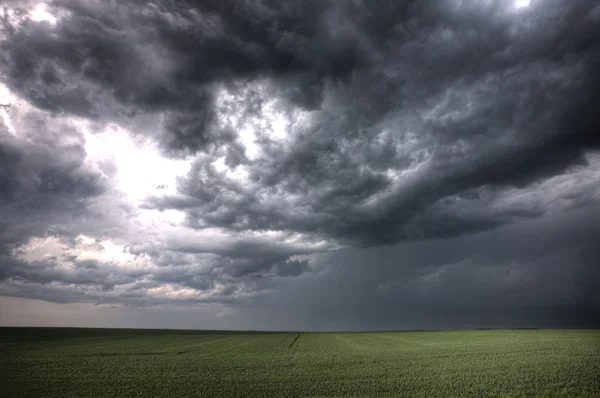 Storm Clouds Saskatchewan — Stock Photo, Image