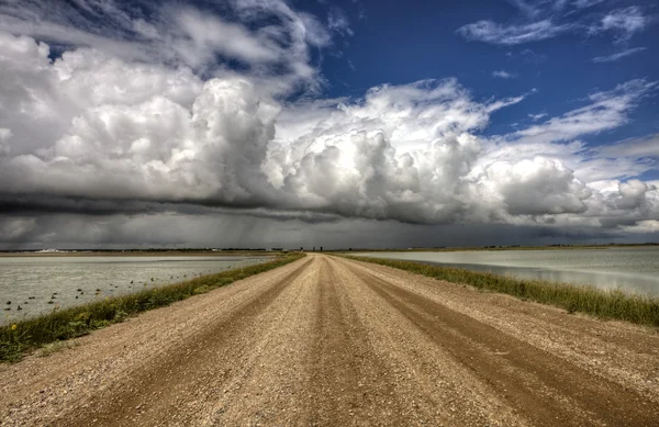 Nuvole di tempesta Saskatchewan — Foto Stock