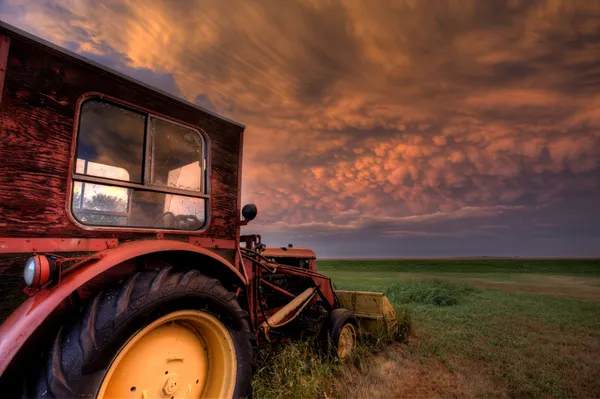 Storm Clouds Saskatchewan — Stock Photo, Image