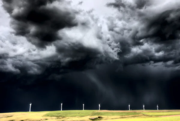 Storm Clouds Saskatchewan — Stock Photo, Image