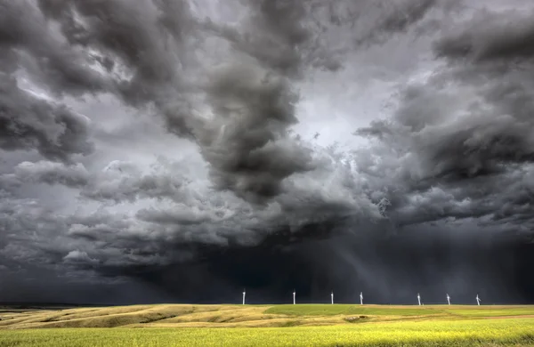 Storm wolken saskatchewan — Stockfoto