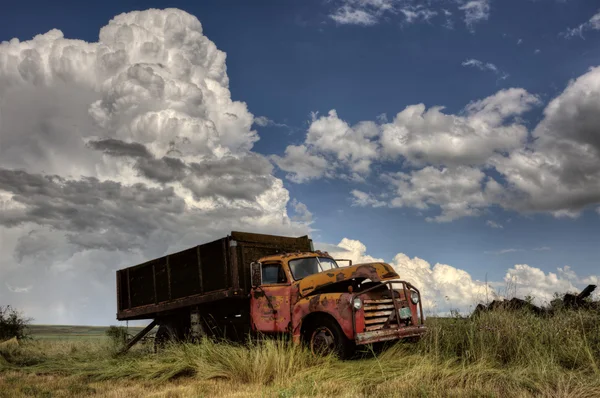 Burzowe chmury saskatchewan — Zdjęcie stockowe