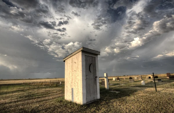 Nuvens de tempestade Saskatchewan — Fotografia de Stock