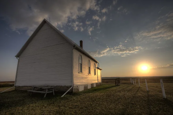 Burzowe chmury saskatchewan — Zdjęcie stockowe