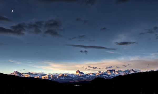 Rocky Mountains in Winter — Stock Photo, Image